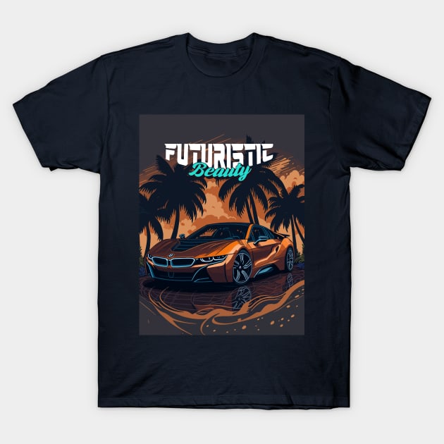 Futuristic Beauty T-Shirt by By_Russso